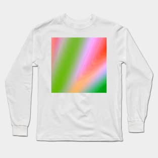 red blue abstract texture background pattern Long Sleeve T-Shirt